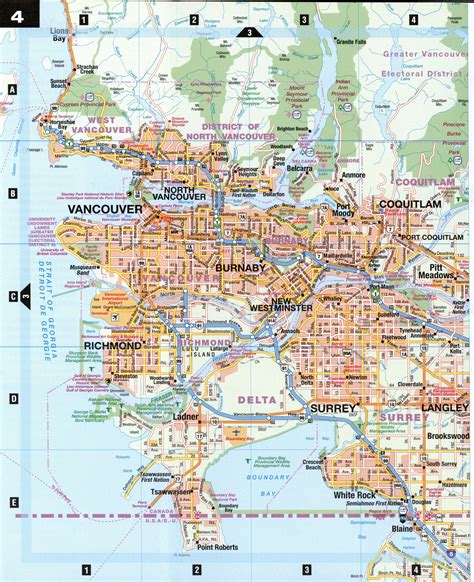 vancouver wiki|map of greater vancouver.